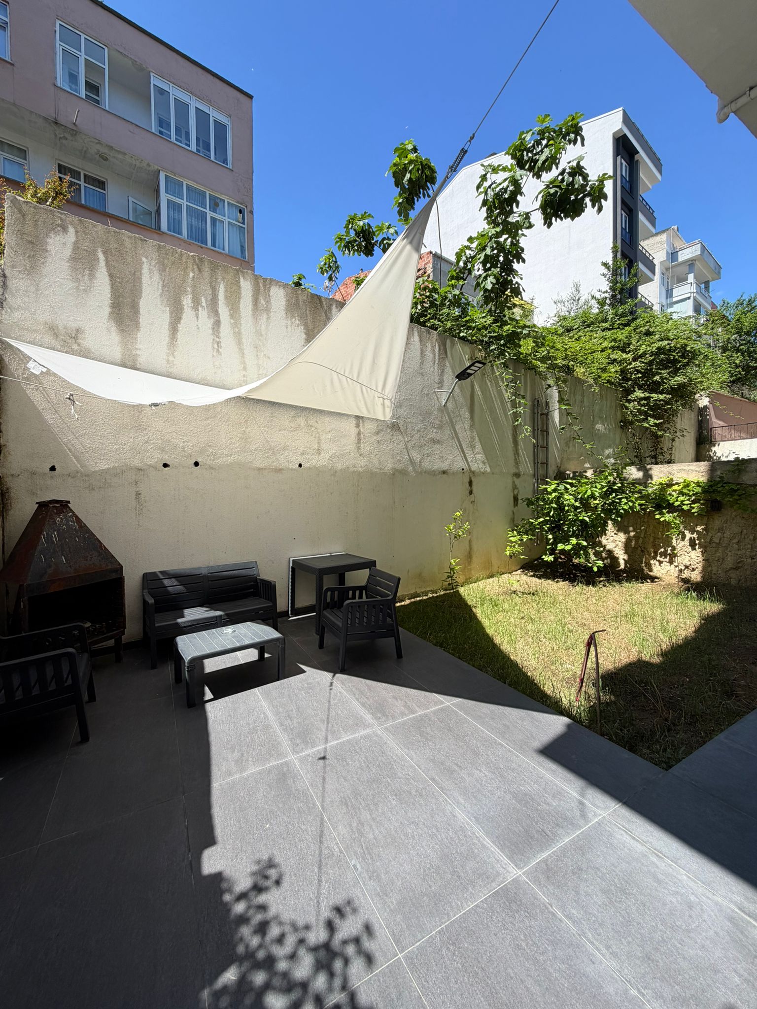 BMS Gerze Apart Otel bahçe katı apart daire