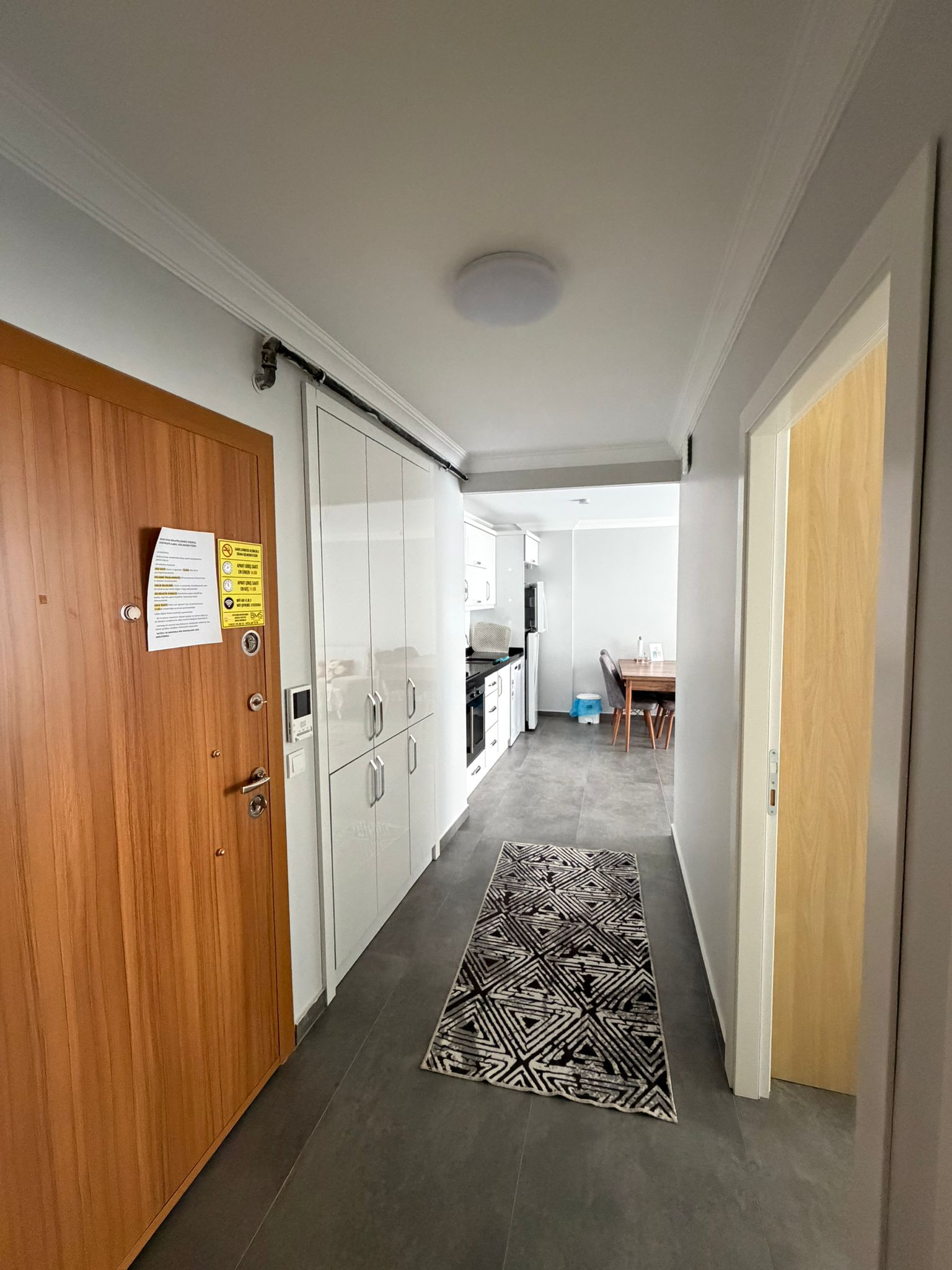 BMS Gerze Apart Otel bahçe katı apart daire detay