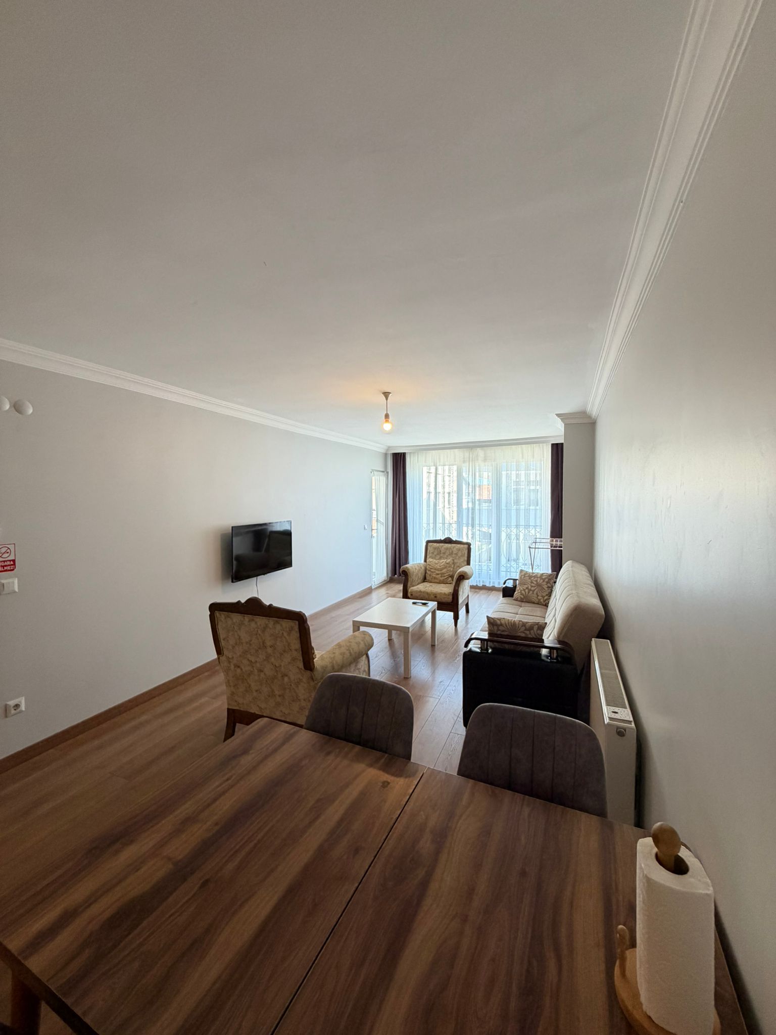 BMS Gerze Apart Otel 2+1 balkonlu apart daire salon